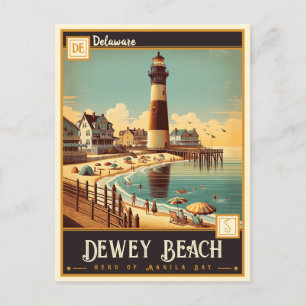 Dewey Beach, Delaware    Briefkaart