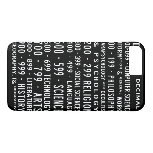 Dewey décimal Busroll Coque (Dos (Horizontal))