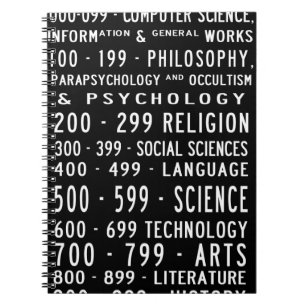 Dewey Decimal Notebook Notitieboek