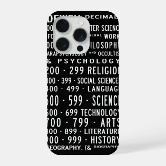 Dewey Decimale Busrol Case iPhone 15 Pro Hoesje