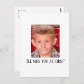 Dewey Malcom in het midden Briefkaart (Voorkant / Achterkant)