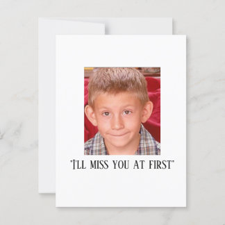 Dewey Malcom in het midden Briefkaart