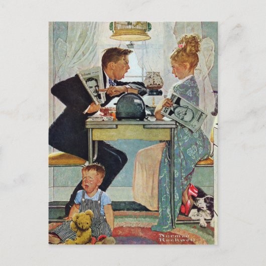 Dewey tegen Truman Briefkaart (Voorkant)