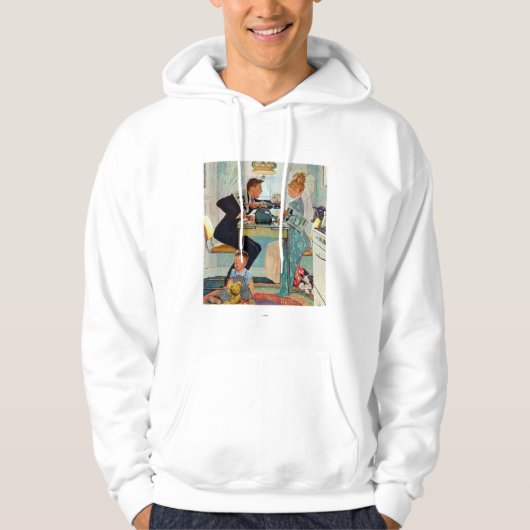 Dewey tegen Truman Hoodie (Voorkant)
