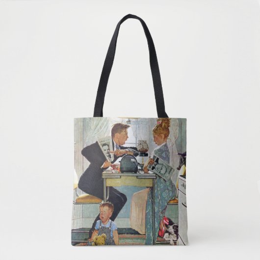 Dewey tegen Truman Tote Bag (Voorkant)