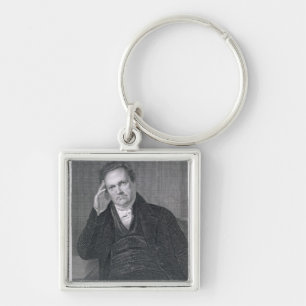 DeWitt Clinton, gegraveerd door Asher Brown Durand Sleutelhanger