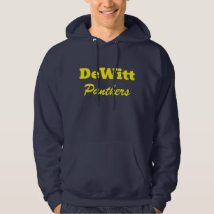 DeWitt High School Gedrukt Hoodie