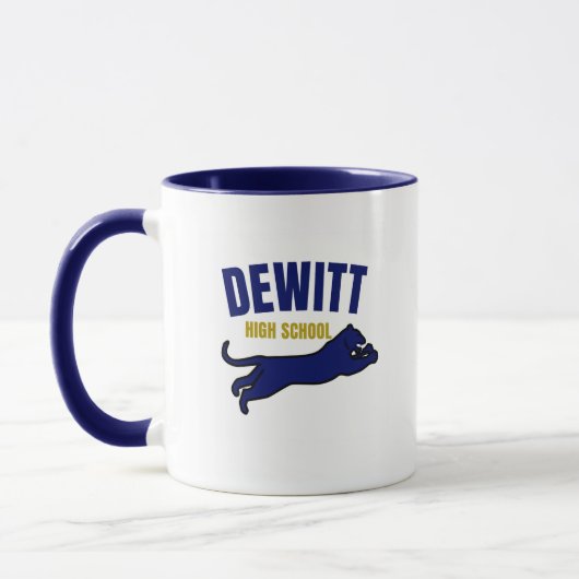 DeWitt High School Michigan Coffee Mok (Links)