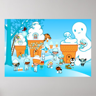 Dewmuffins Art Print