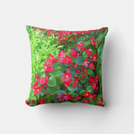 Dewy Begonias Kussen