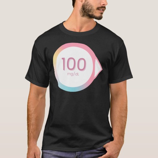 Dexcom 100 Unicorn T-shirt (Voorkant)