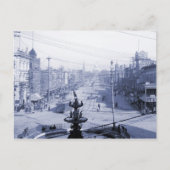 Dexter Avenue en Capitol, Montgomery AL Briefkaart (Voorkant)