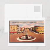 Dexter Avenue, Montgomery AL Briefkaart (Voorkant / Achterkant)