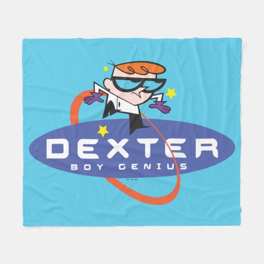 Dexter "Boy Genius" Fleece Deken (Voorkant (Horizontaal))