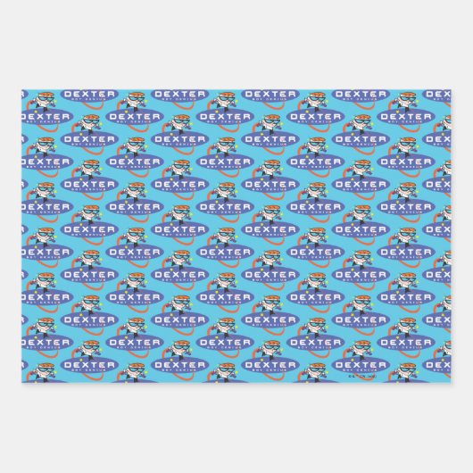 Dexter "Boy Genius" Inpakpapier Vel (Voorkant 2)