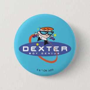 Dexter "Boy Genius" Ronde Button 5,7 Cm
