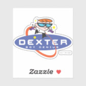 Dexter "Boy Genius" Sticker (Vel)