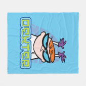 Dexter Character Name Graphic Fleece Deken (Voorkant (Horizontaal))