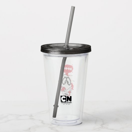 Dexter Detonation-afbeelding Acryl Drinkbeker (Achterkant)