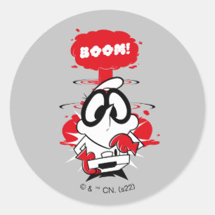 Dexter Detonation-afbeelding Ronde Sticker