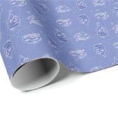 Dexter en Mandark Atomic Pattern Cadeaupapier (Rol Hoek)