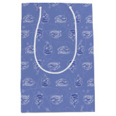 Dexter en Mandark Atomic Pattern Medium Cadeauzakje (Voorkant)