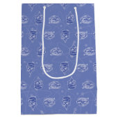 Dexter en Mandark Atomic Pattern Medium Cadeauzakje (Achterkant)