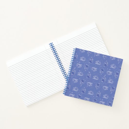 Dexter en Mandark Atomic Pattern Notitieboek (Binnen)