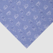 Dexter en Mandark Atomic Pattern Tissuepapier (Detail)