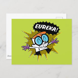 Dexter "Eureka!" Halftone Callout Grafisch Briefkaart