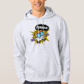 Dexter "Eureka!" Halftone Callout Grafisch Hoodie (Voorkant)