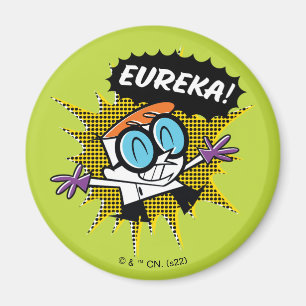 Dexter "Eureka!" Halftone Callout Grafisch Magneet