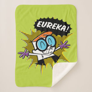 Dexter "Eureka!" Halftone Callout Grafisch Sherpa Deken