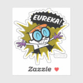 Dexter "Eureka!" Halftone Callout Grafisch Sticker (Vel)