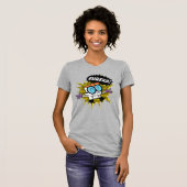 Dexter "Eureka!" Halftone Callout Grafisch T-shirt (Voorkant volledig)