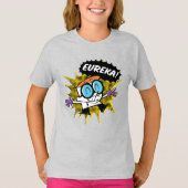 Dexter "Eureka!" Halftone Callout Grafisch T-shirt (Voorkant)