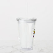 Dexter "Eureka!" Halftone Callout Graphic Acryl Drinkbeker (Rechts)