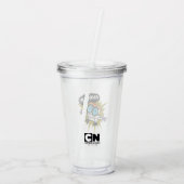 Dexter "Eureka!" Halftone Callout Graphic Acryl Drinkbeker (Achterkant)