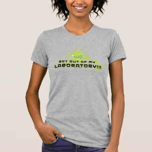 Dexter - ga uit mijn laboratorium!!! t-shirt