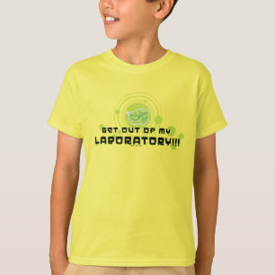 Dexter - ga uit mijn laboratorium!!! t-shirt