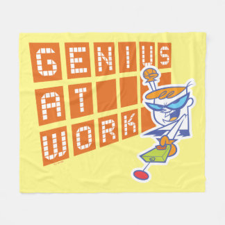 Dexter "Genius At Work" Fleece Deken