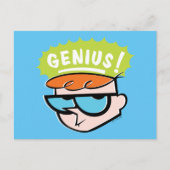 Dexter "Genius" Callout Graphic Briefkaart (Voorkant)