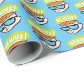 Dexter "Genius" Callout Graphic Cadeaupapier (Rol Hoek)