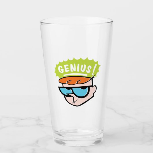 Dexter "Genius" Callout Graphic Glas (Voorkant)