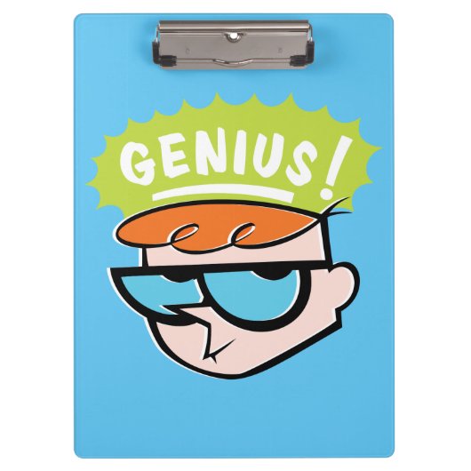 Dexter "Genius" Callout Graphic Klembord (Voorkant)