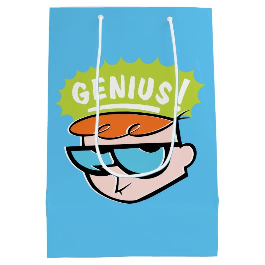 Dexter "Genius" Callout Graphic Medium Cadeauzakje (Achterkant)