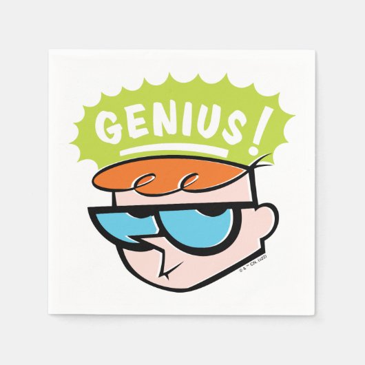 Dexter "Genius" Callout Graphic Servet (Voorkant)