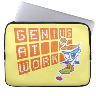 Dexter "Genius op het werk" Laptop Sleeve