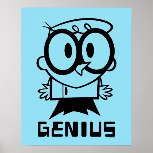 Dexter "Genius" Overzicht Grafisch (Voorkant)
