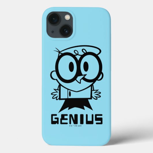 Dexter "Genius" Overzicht Grafisch Case-Mate iPhone Case (Achterkant)
